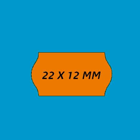 22x12 oranje fluor