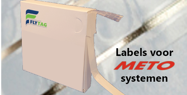 EM security labels - beveiligingslabels - etiketten - elektromagnetisch - electro magnetic METO Checkpoint Systems